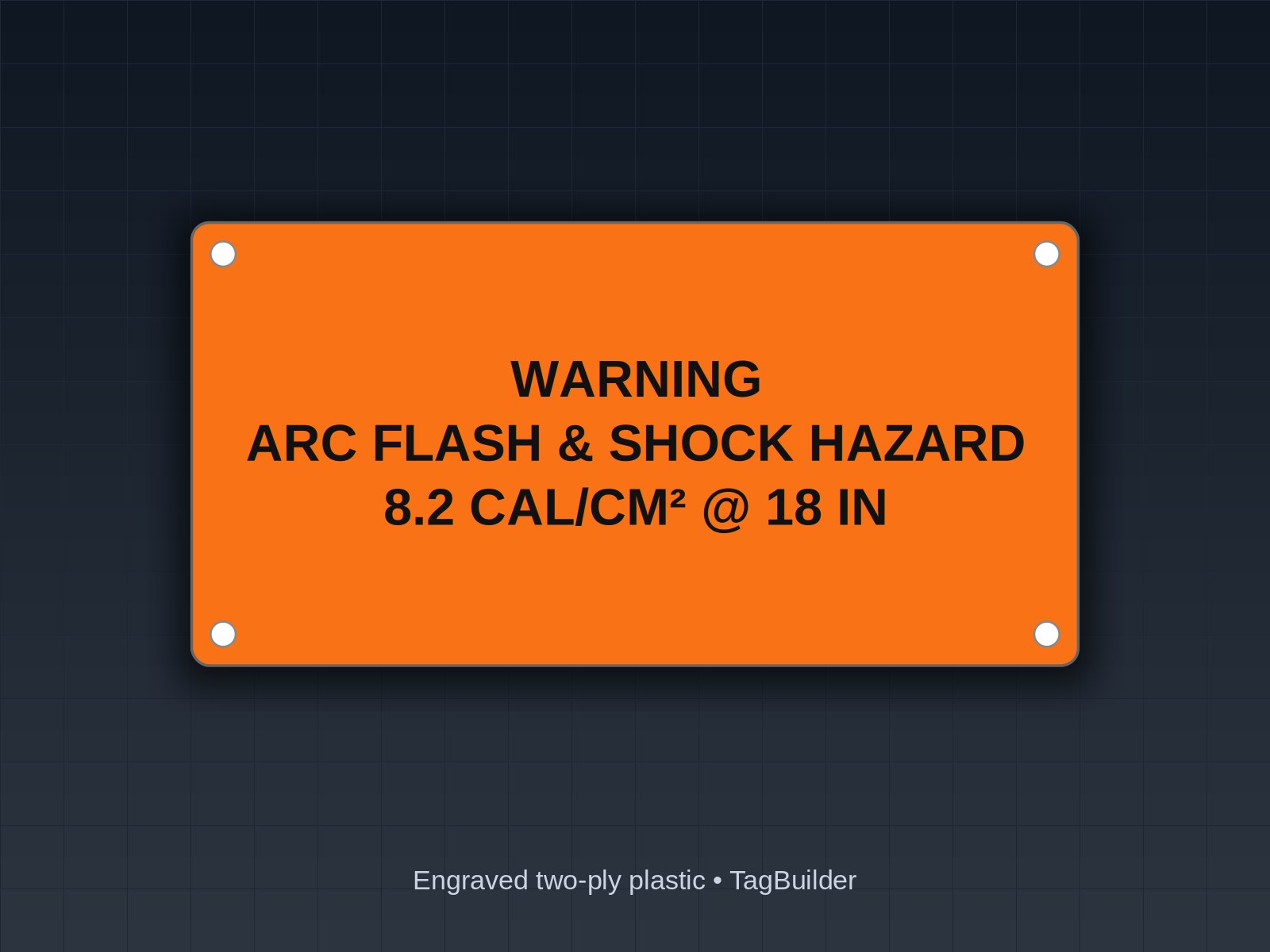 Arc Flash Label Template: What to Put on Each Line