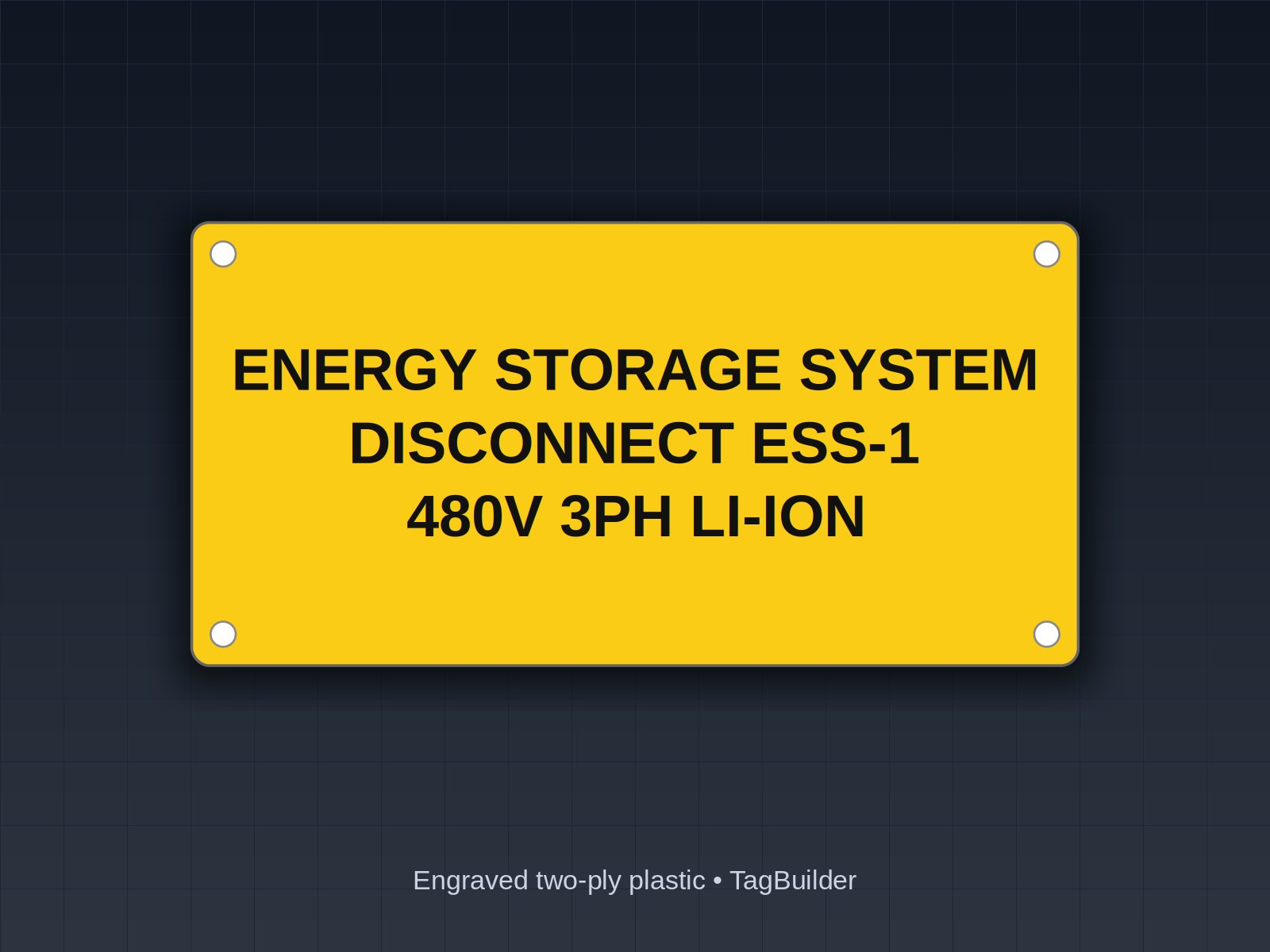 Battery Energy Storage (BESS) Labels: NEC 706 and NFPA 855 Signage Checklist