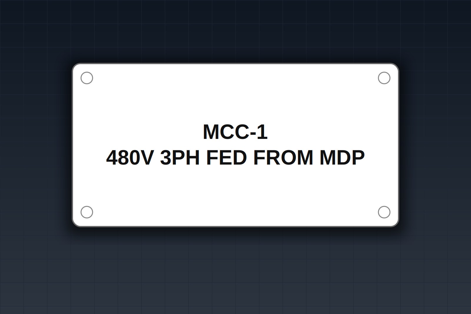 Car Wash MCC, Blower and VFD Panel Labels: Starters, HOA Switches and Disconnects That Match the Tunnel