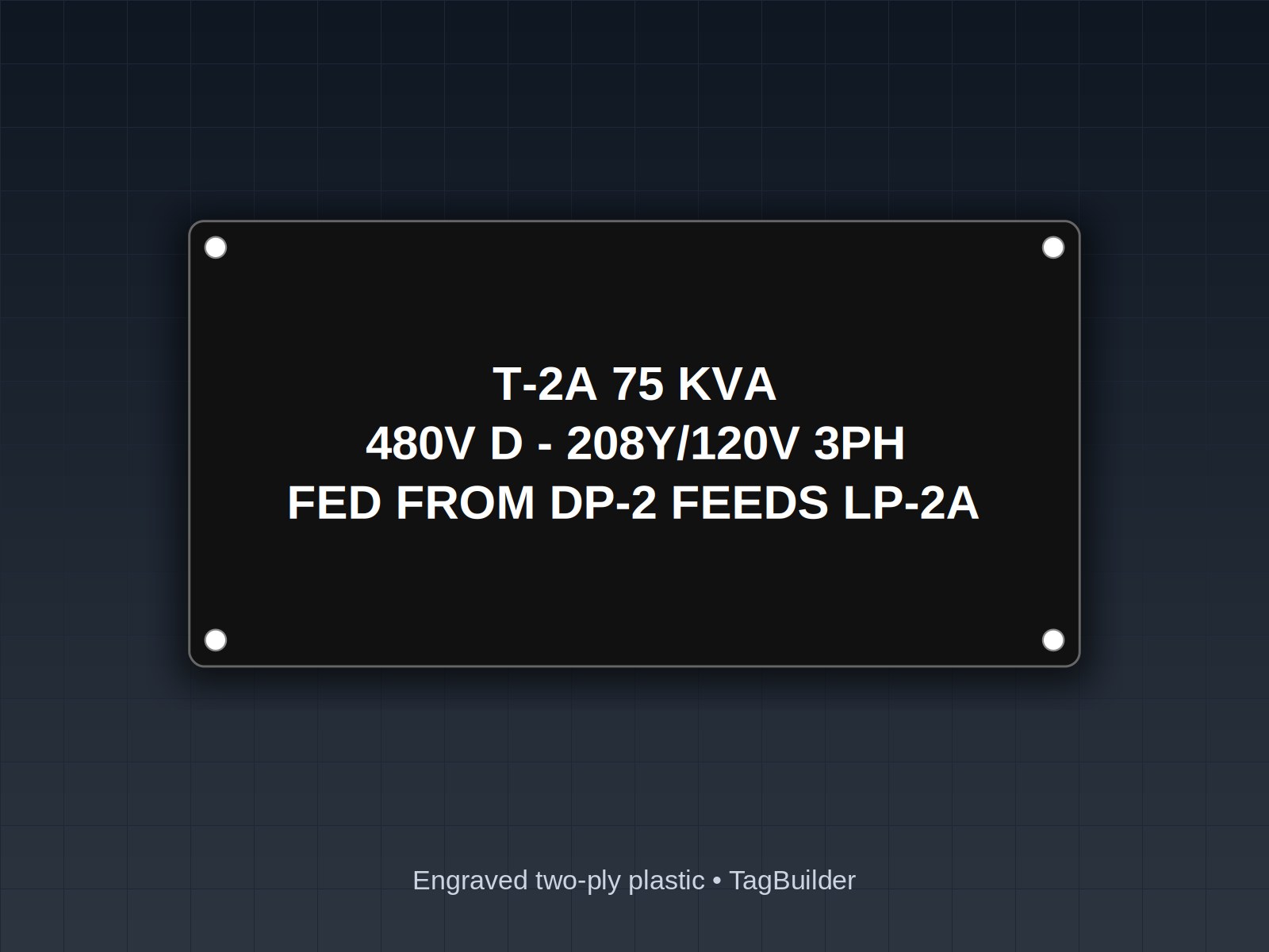 Transformer ID Labels: What to Put on a Dry-Type Transformer Plate