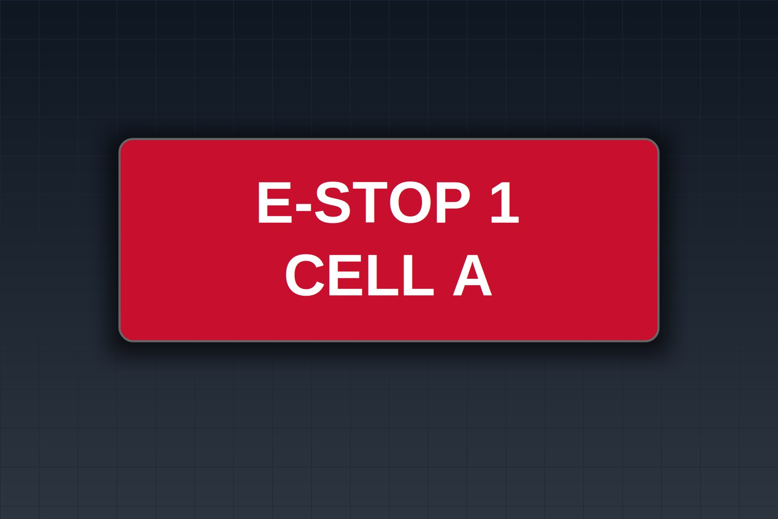 E-Stop Legend Plates: NFPA 79 and ISO 13850 Red/Yellow Wording, Sizes and Mounting