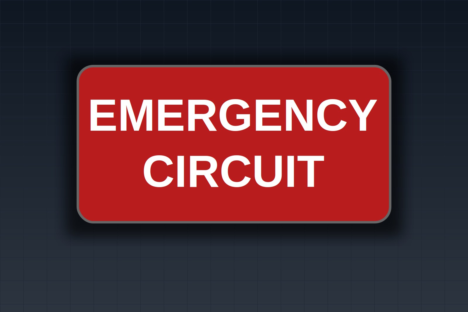 Emergency Lighting and Exit Sign Circuit Labels: NEC 700 Identification