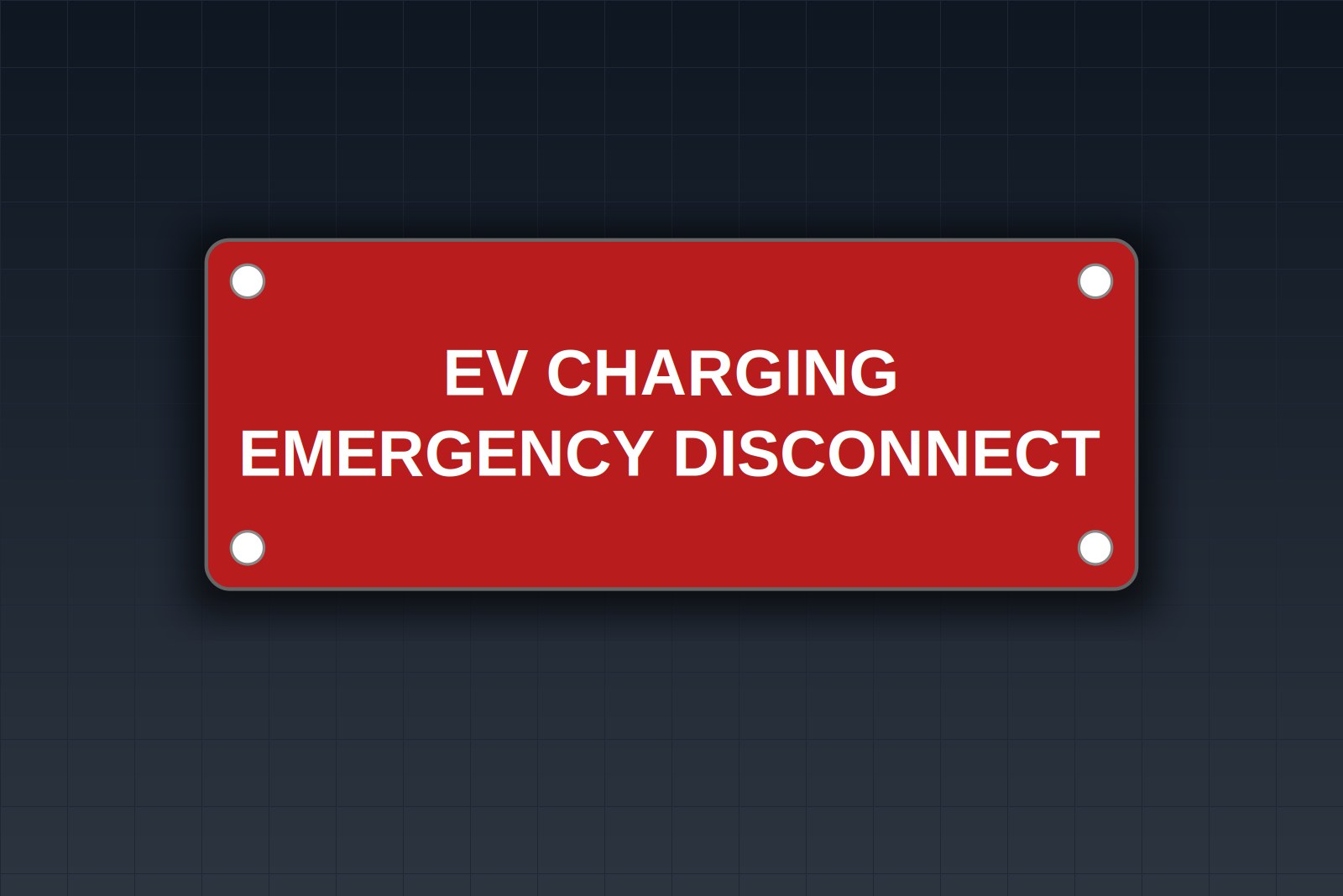 EV Charger Labels: NEC 625 Disconnect Identification and the 2026 Multifamily Plaque
