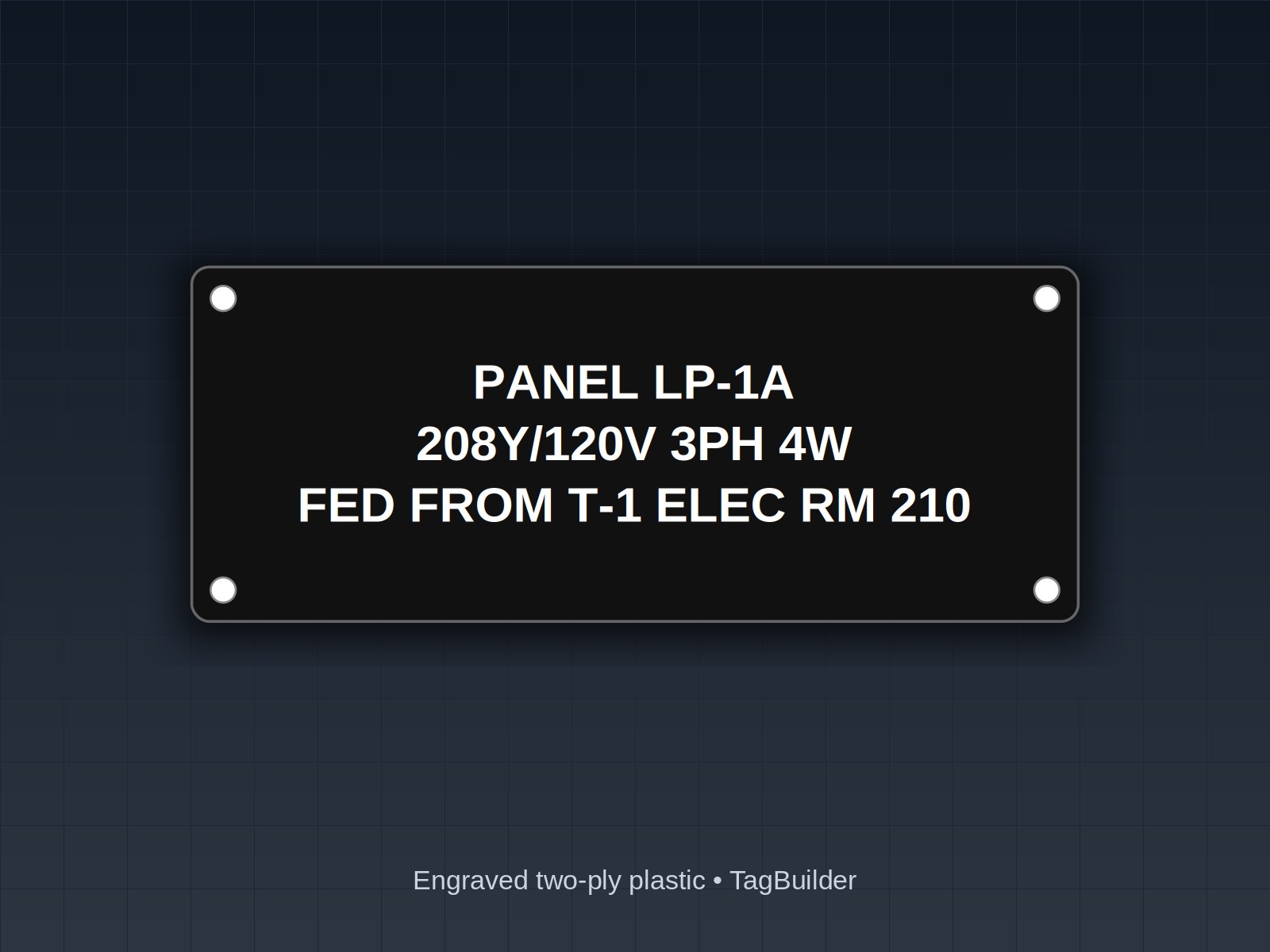 Fed From Labels: NEC 408.4(B) Source Identification for Panelboards and Switchboards