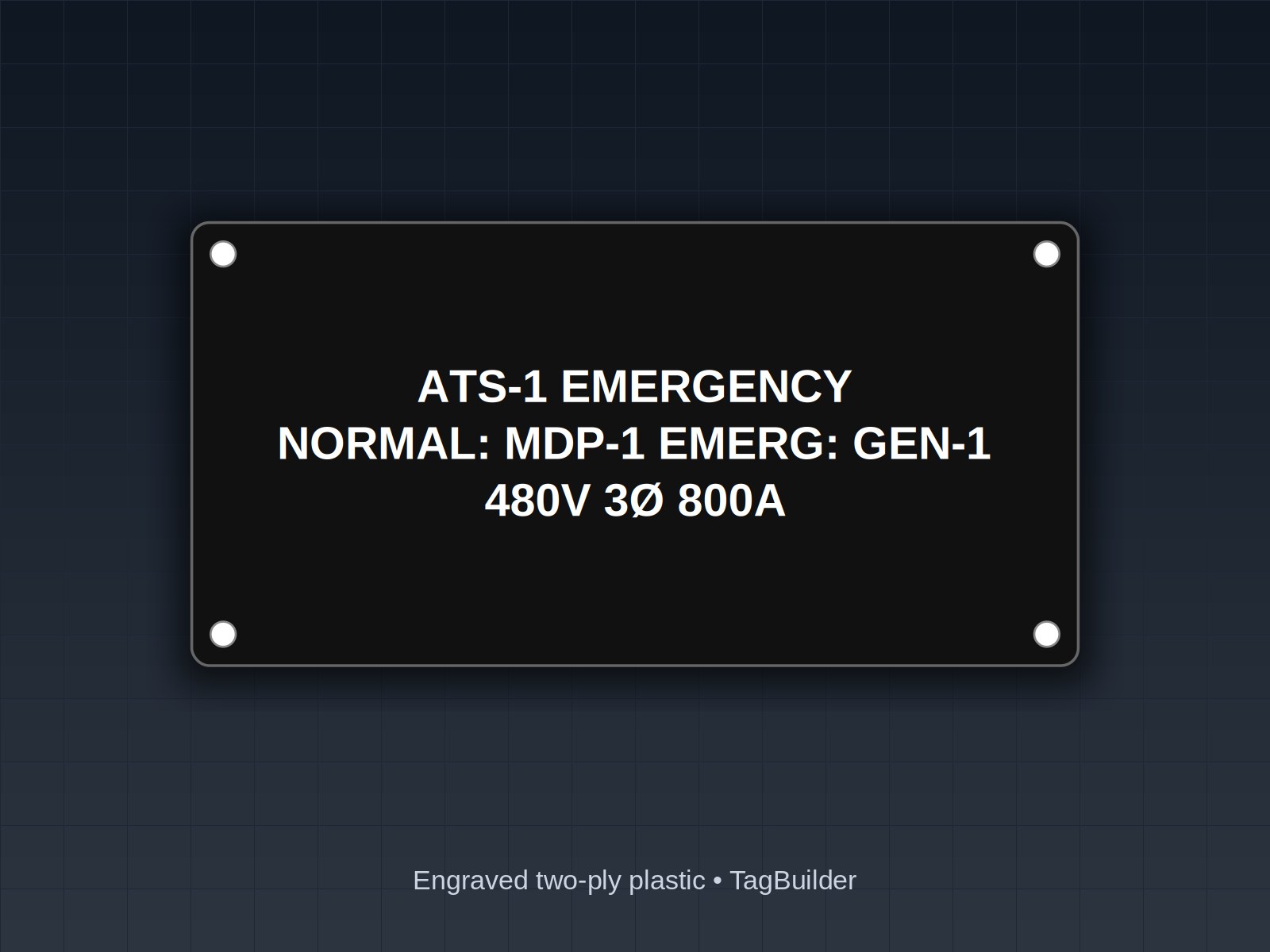 Generator and ATS Labels: NEC 700, 701, 702 and 445 Marking