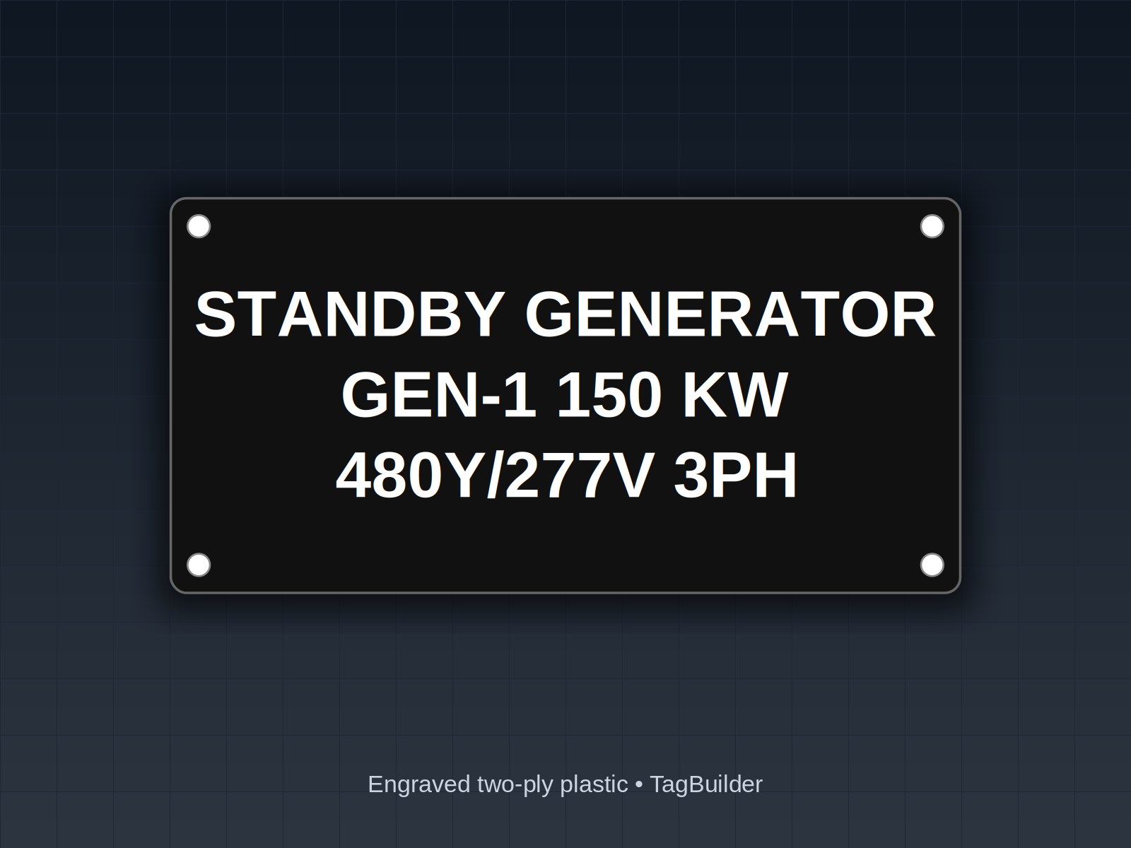 Generator Nameplate and Data Plate Requirements: NEC 445.11 and NFPA 110 Marking