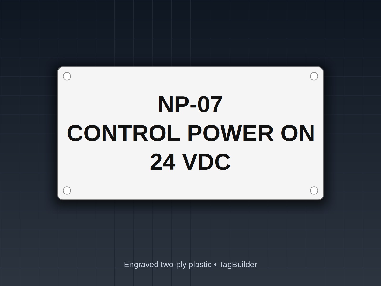 How to Spec Engraved Labels on a Panel Drawing and BOM