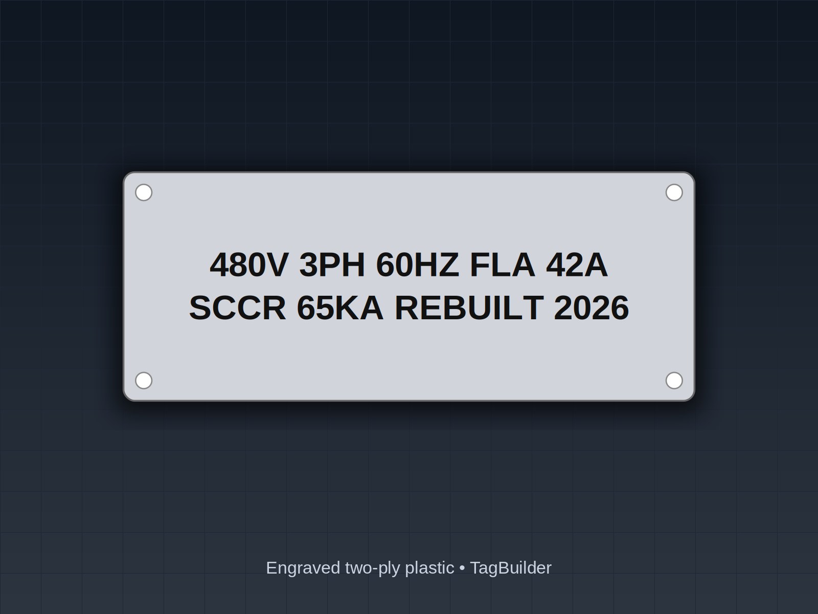 Labeling a Machine During a Retrofit or Rebuild: Nameplate, Panel Legends and E-Stop Labels
