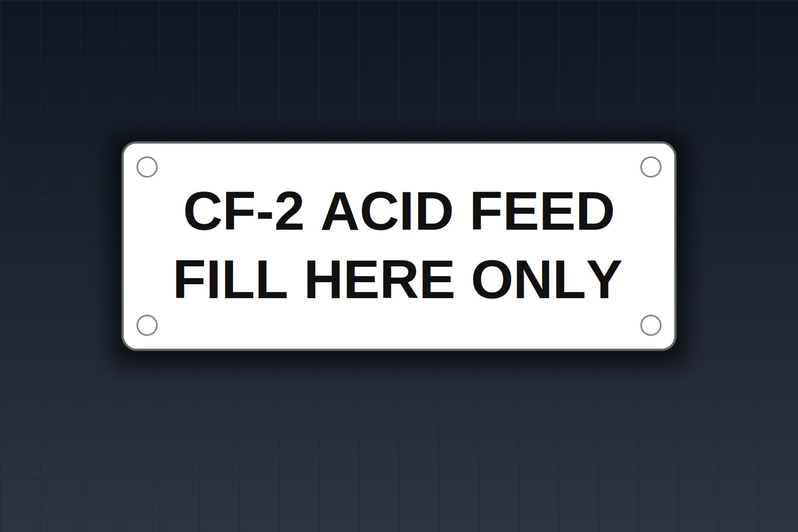 Pool Chemical Room Labels: Feed Pumps, Tanks, Injection Points and Valves