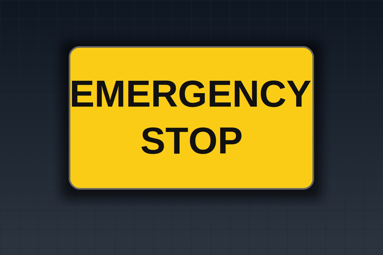 Push Button Legend Wording: Standard Text and Colors for START, STOP, RESET, JOG and E-STOP
