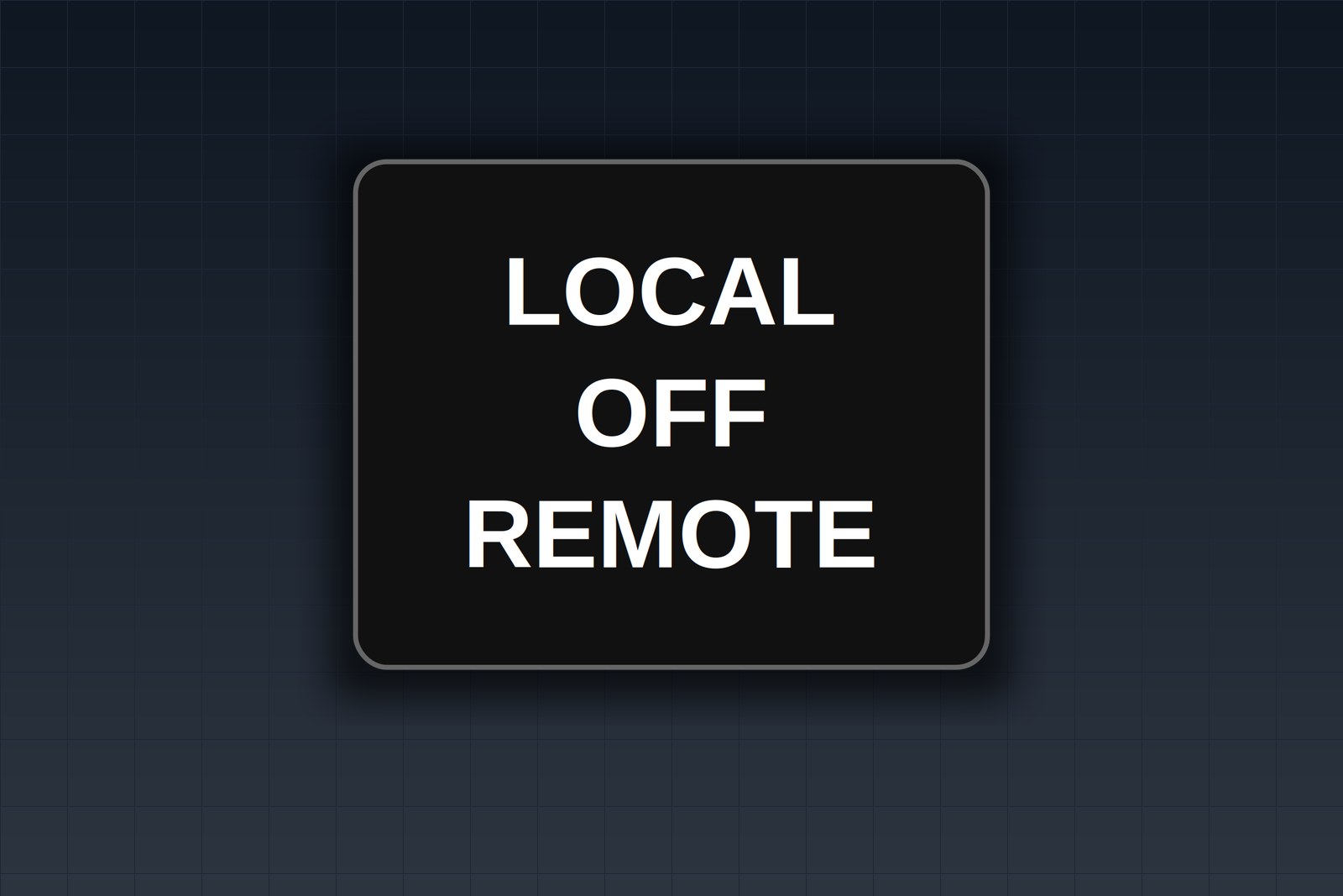 Selector Switch Labels Explained: HAND-OFF-AUTO, LOCAL-OFF-REMOTE and 2- and 3-Position Legends