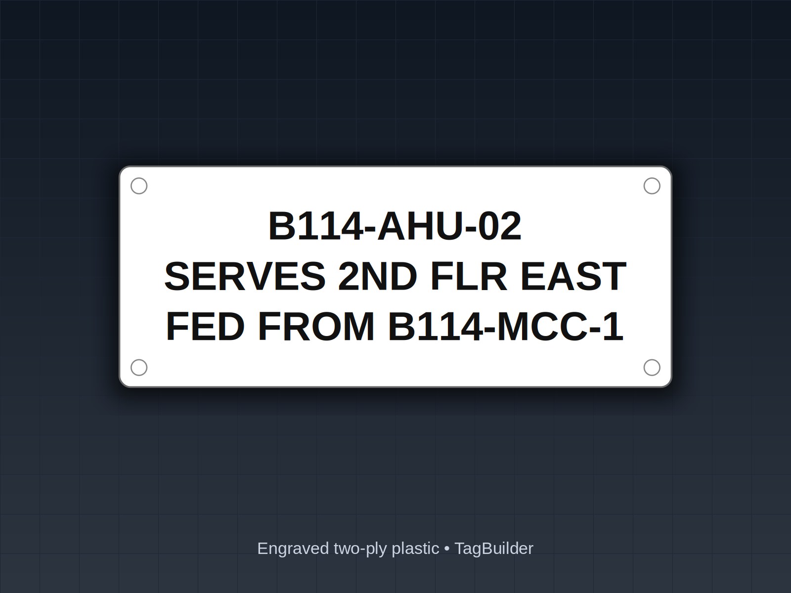School and University Labeling Standards: Ordering Nameplates and Valve Tags to Campus Spec
