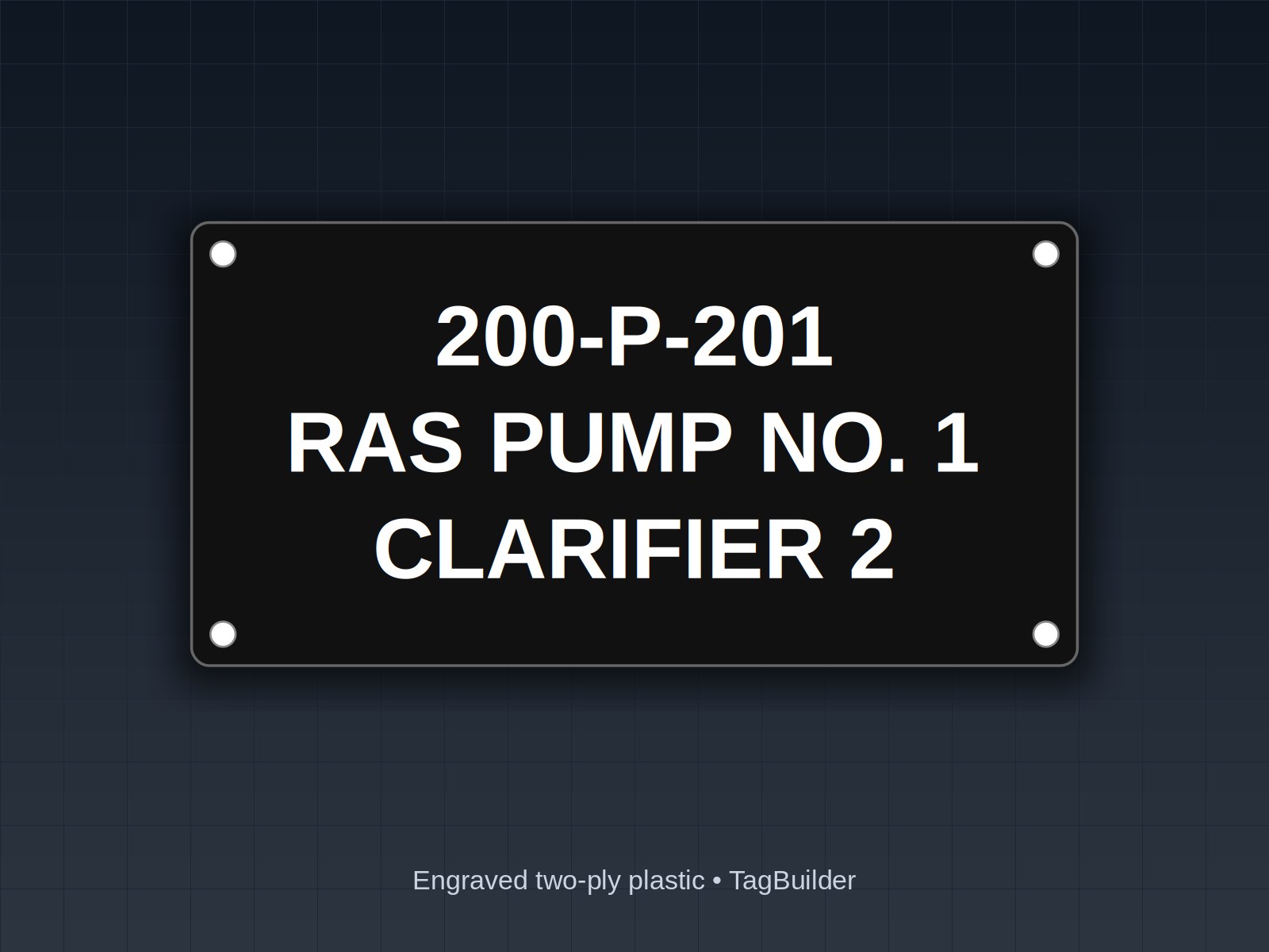 Water and Wastewater Plant Valve Tags and Equipment ID: Numbering, Colors and Chemical Feed