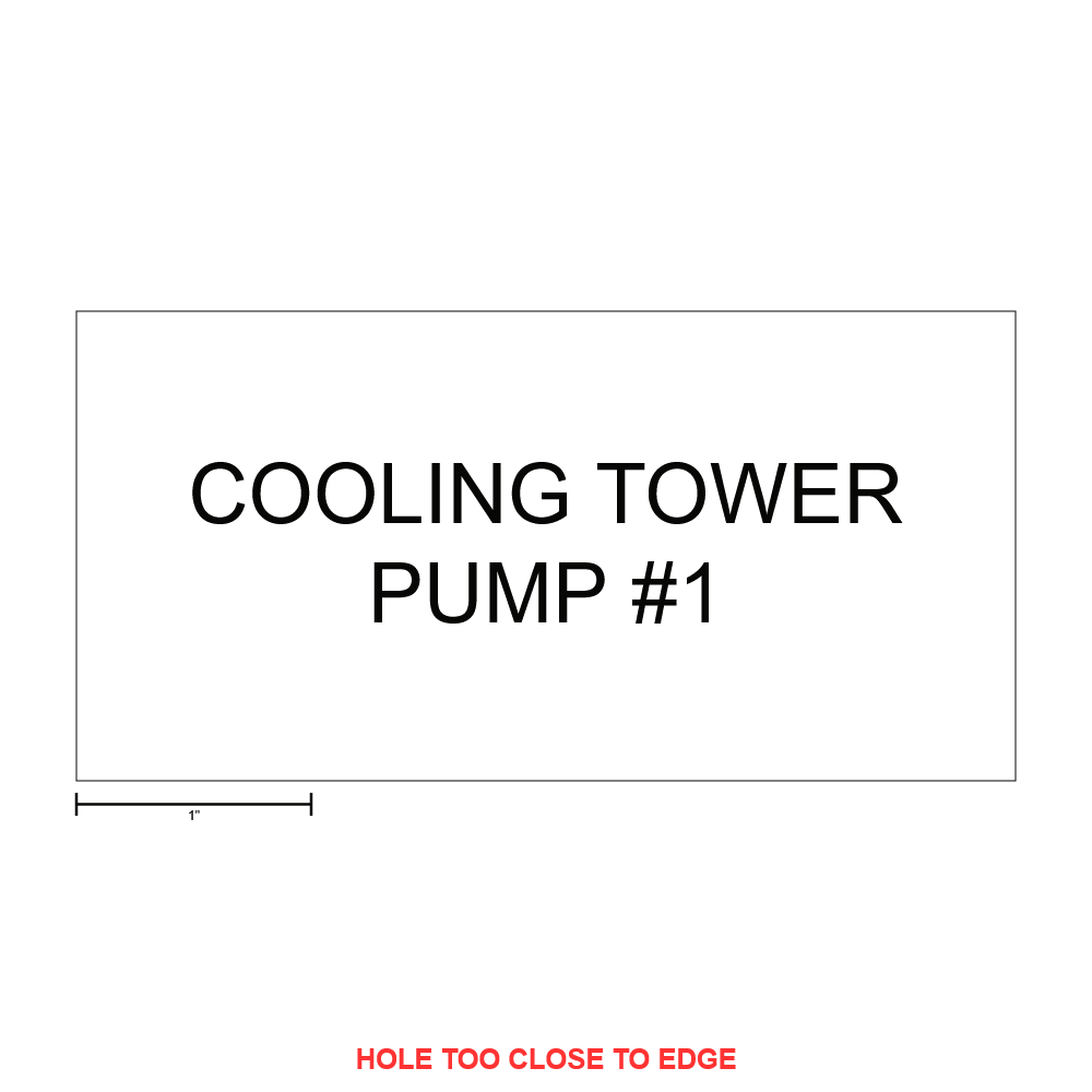 Cooling Tower Pump 1 Equipment Label thumbnail