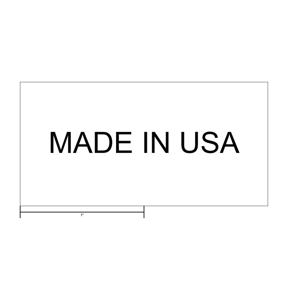 Made in USA Equipment Nameplate thumbnail