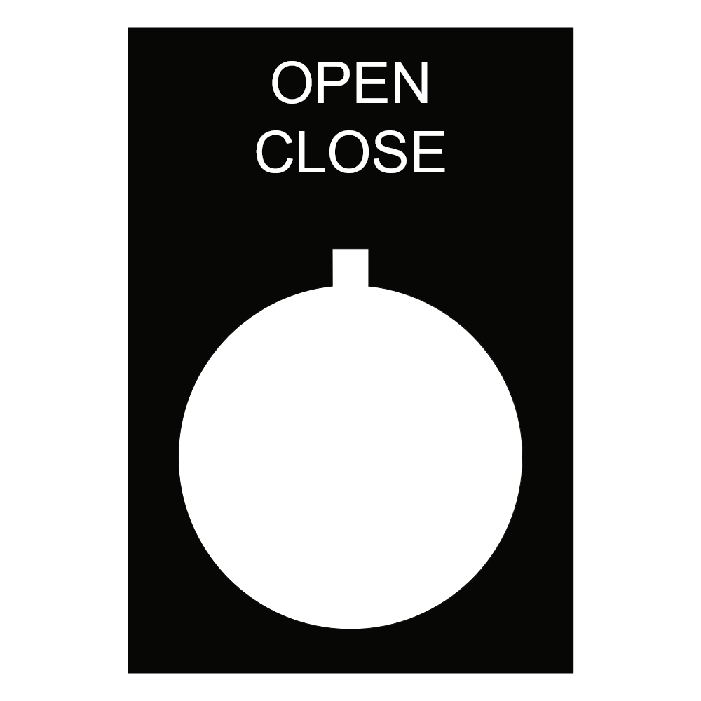 Open Close Valve Control Tag thumbnail