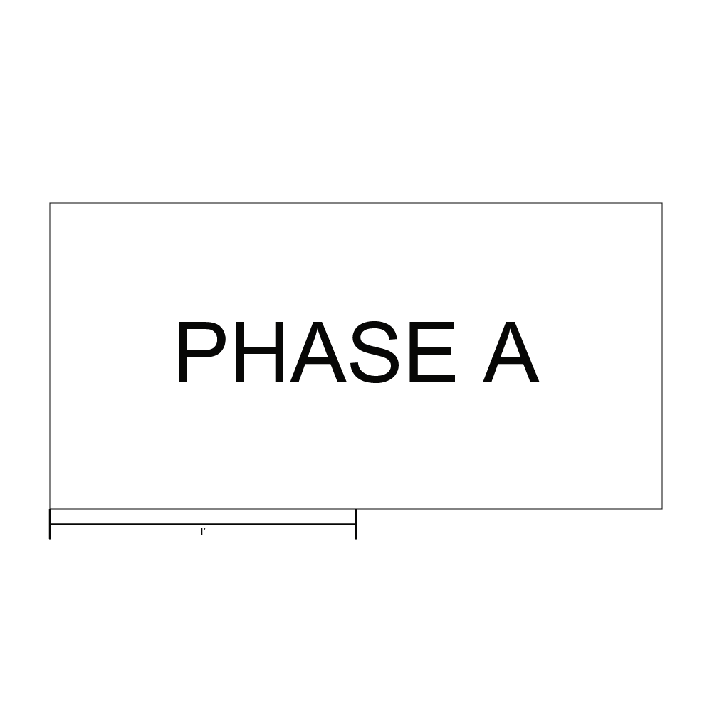 Phase A Electrical Identification Tag thumbnail