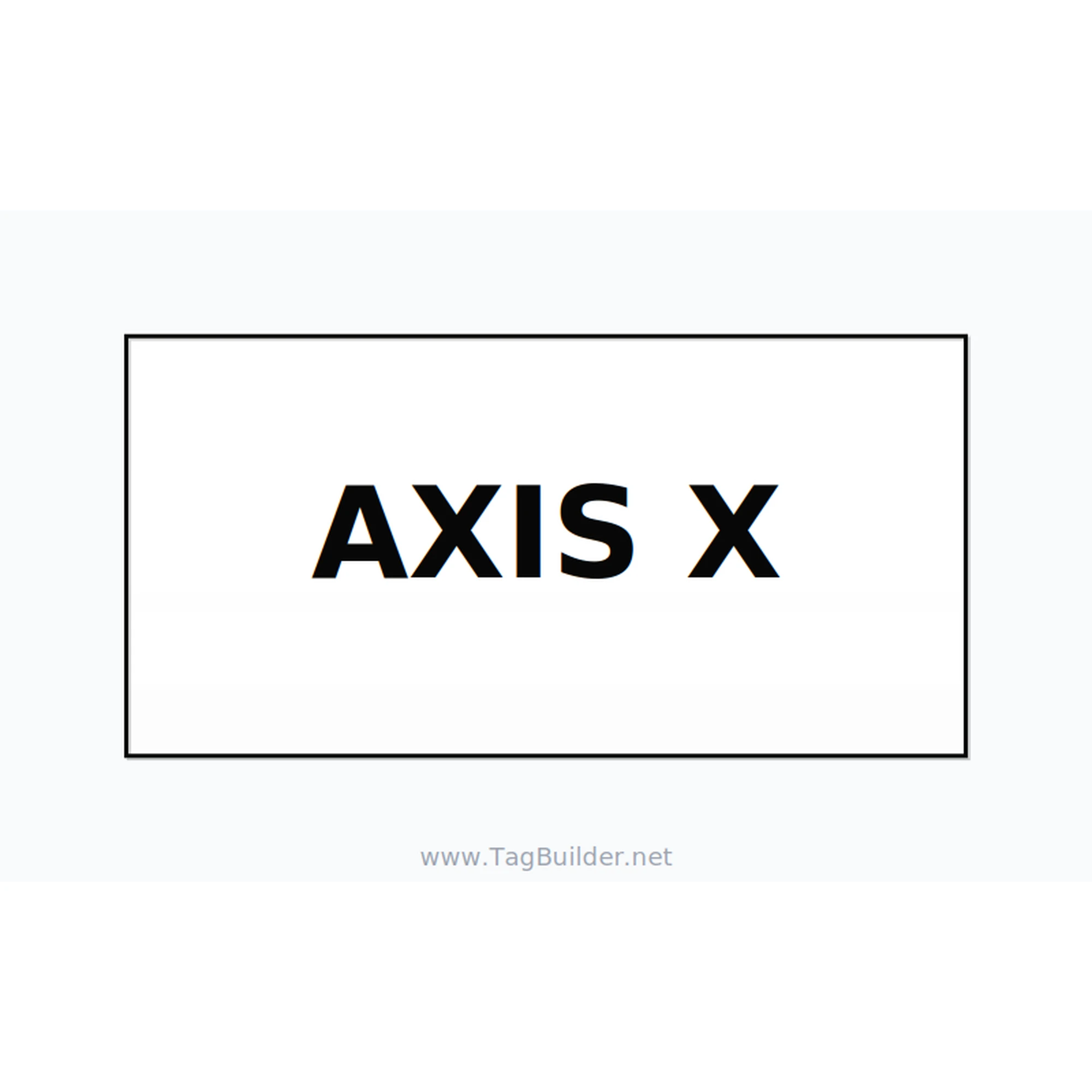 Axis Label – X Axis – OEM Motion System