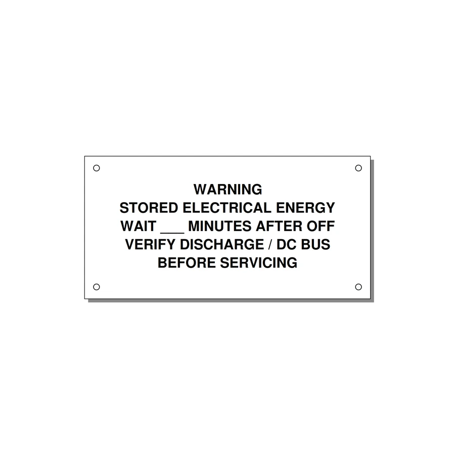 Sto — 6x3" Black on White, Holes