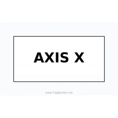 Axis Label – X Axis – OEM Motion System thumbnail