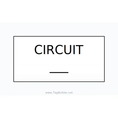 Circuit Reference Label – OEM Panel Wiring thumbnail