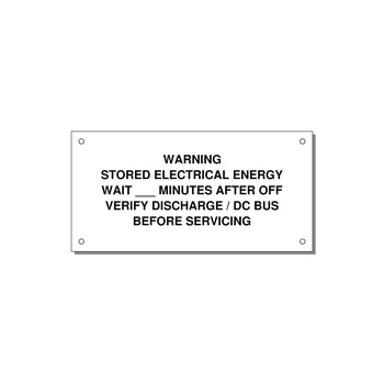 Sto — 6x3" Black on White, Holes