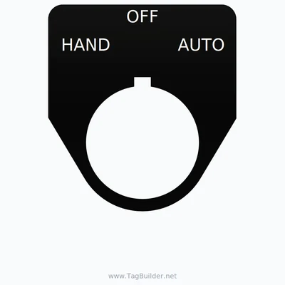 30mm HOA Ring Tag - Traditional - Rockwell thumbnail