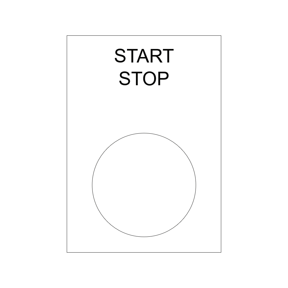 Start Stop Pushbutton Label thumbnail