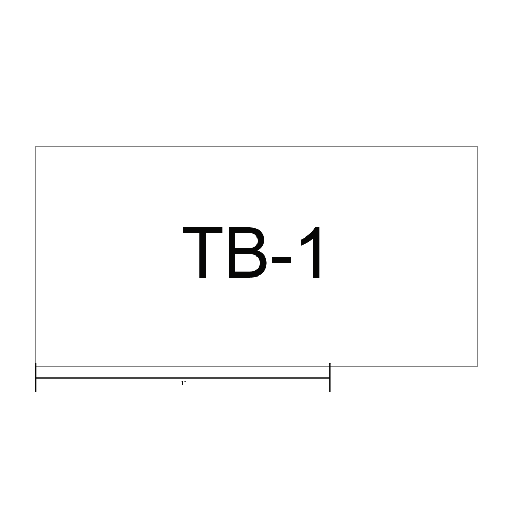 Terminal Block TB-1 Label thumbnail